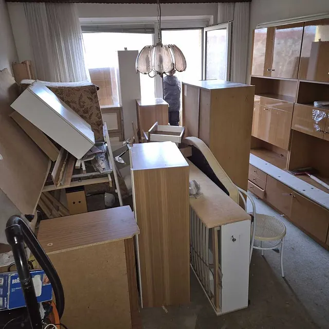 Entrümpelung einer Messiewohnung