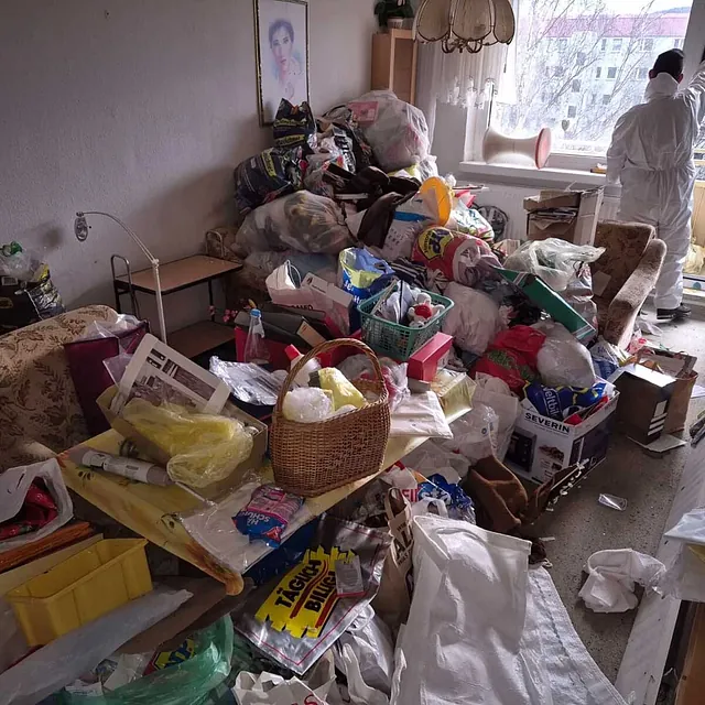 Entrümpelung einer Messiewohnung